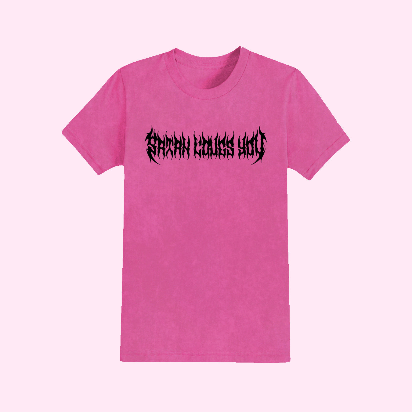 Satan Loves You Metal T-Shirt