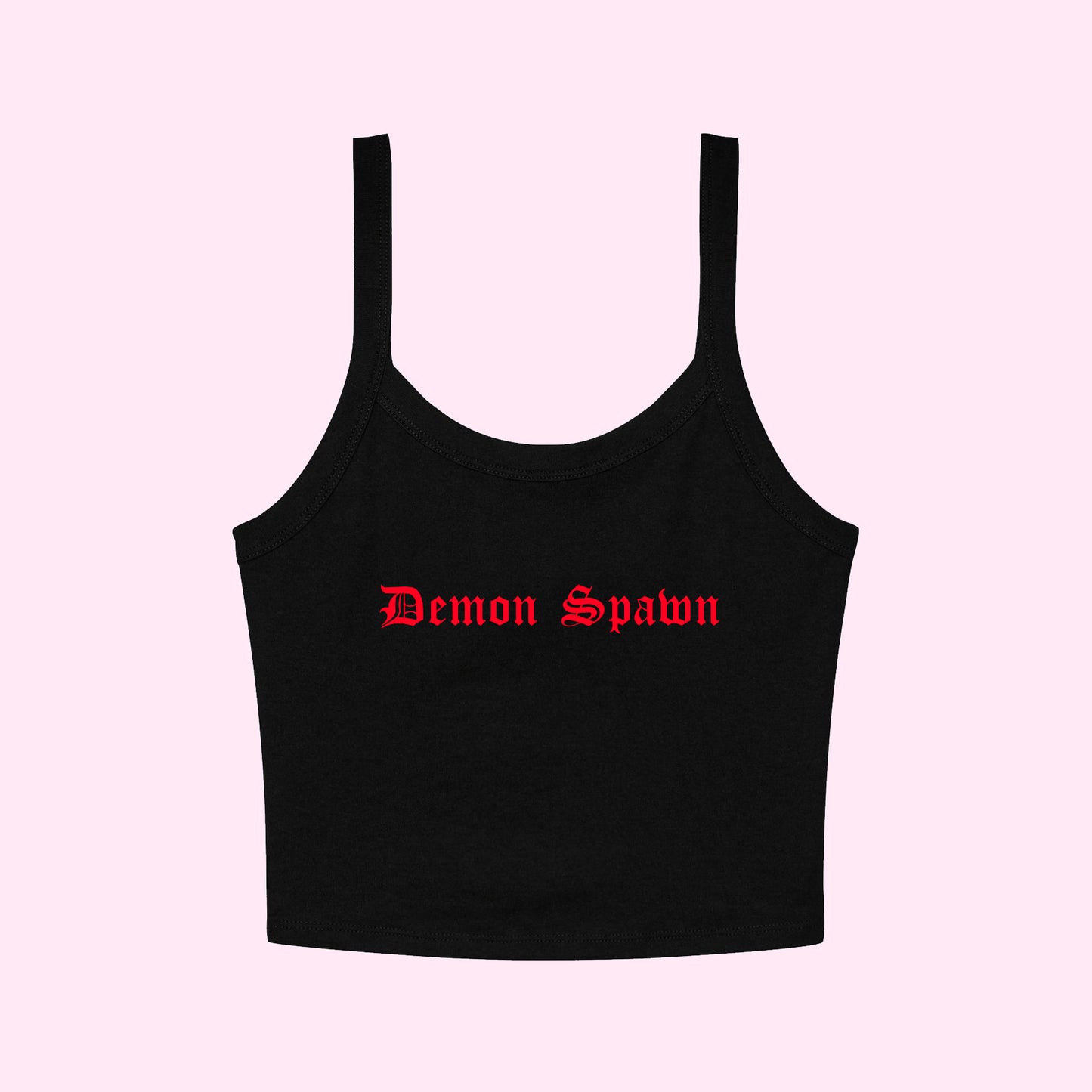 Demon Spawn Cropped Tank Top