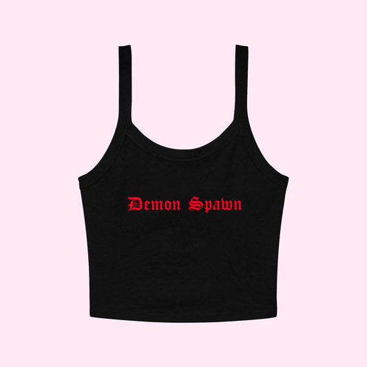 Demon Spawn Cropped Tank Top