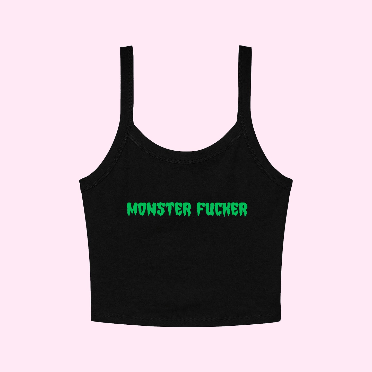 Monster Fucker Cropped Tank Top