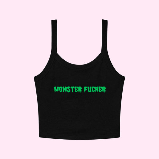 Monster Fucker Cropped Tank Top