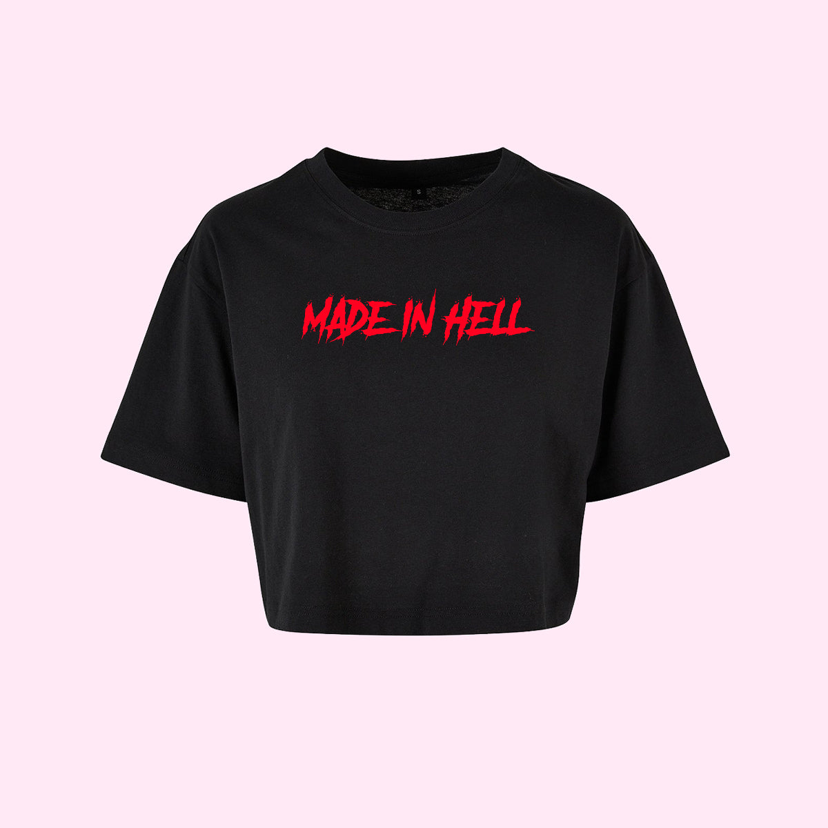 Made In Hell Crop Top