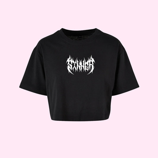 Sinner Metal Crop Top